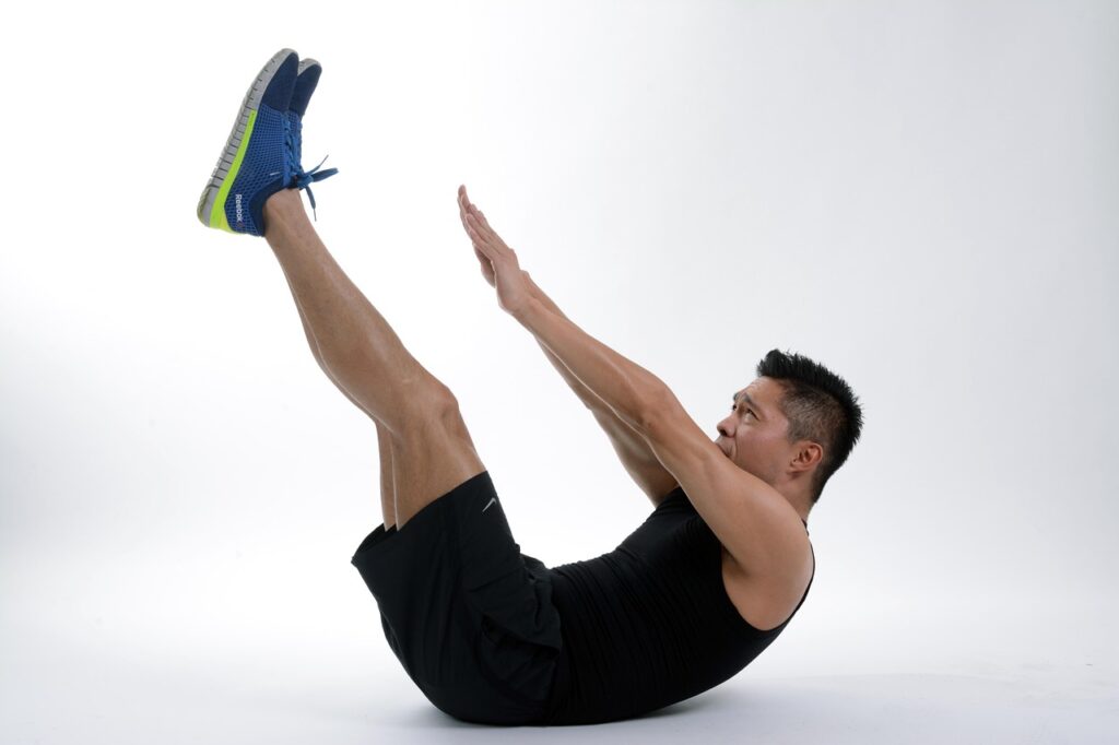 leg raises exercise